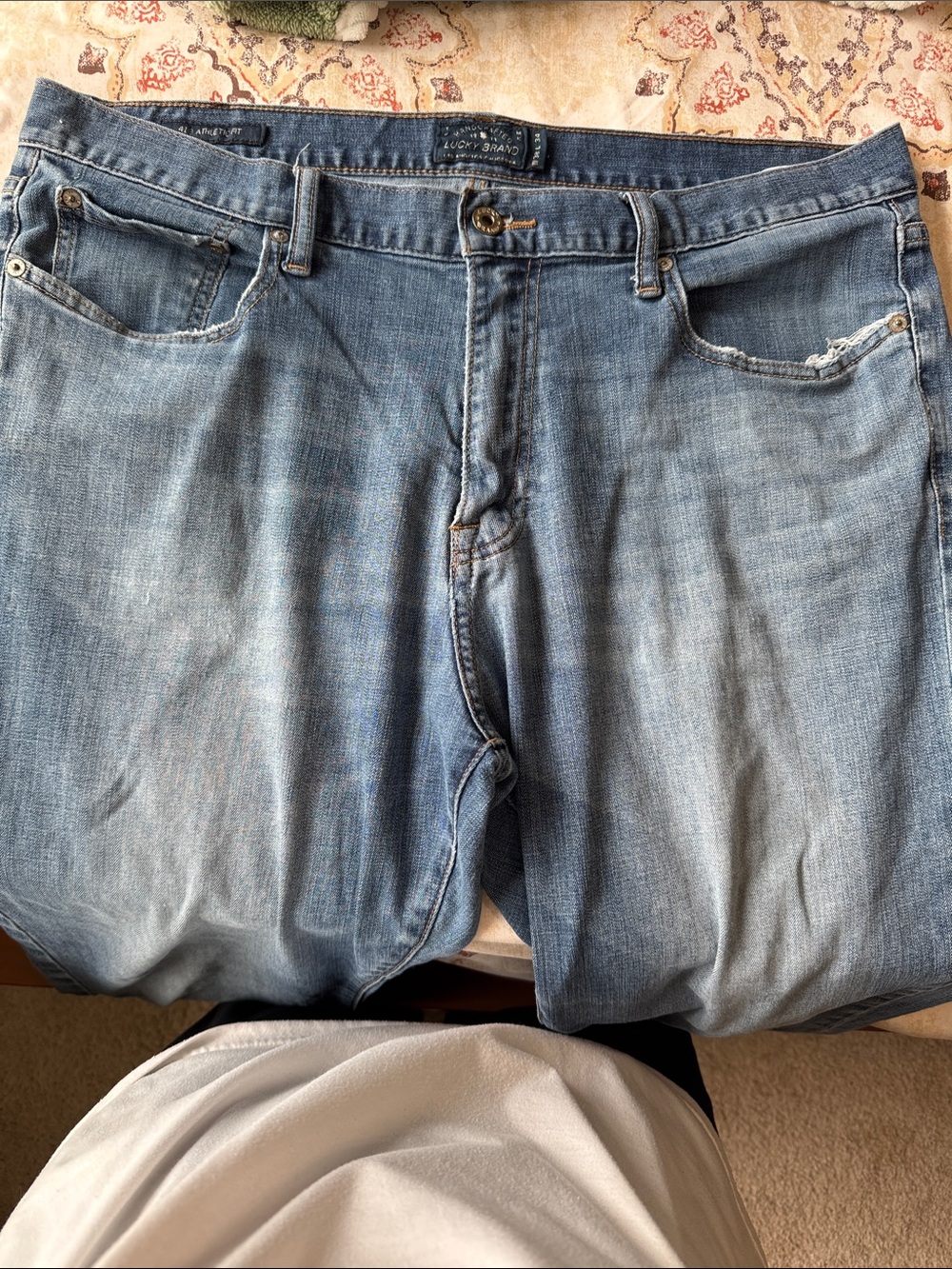 Lucky Brand Relaxed Fit Light Blue Men's Jeans